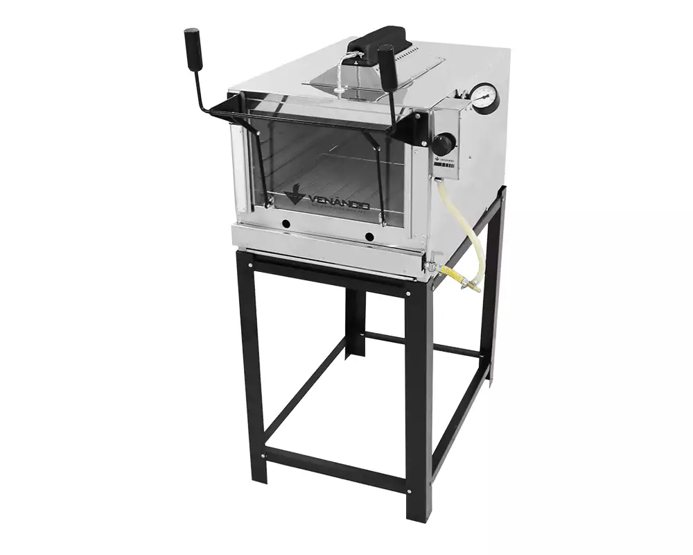 Forno de Lastro Roma Gás Inox Com Infravermelho FIRIV80