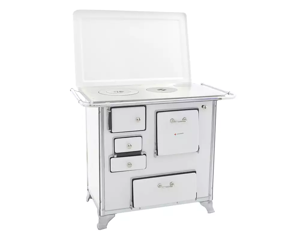 Cocina a Leña Tradicional N.° 01 con Gabinete