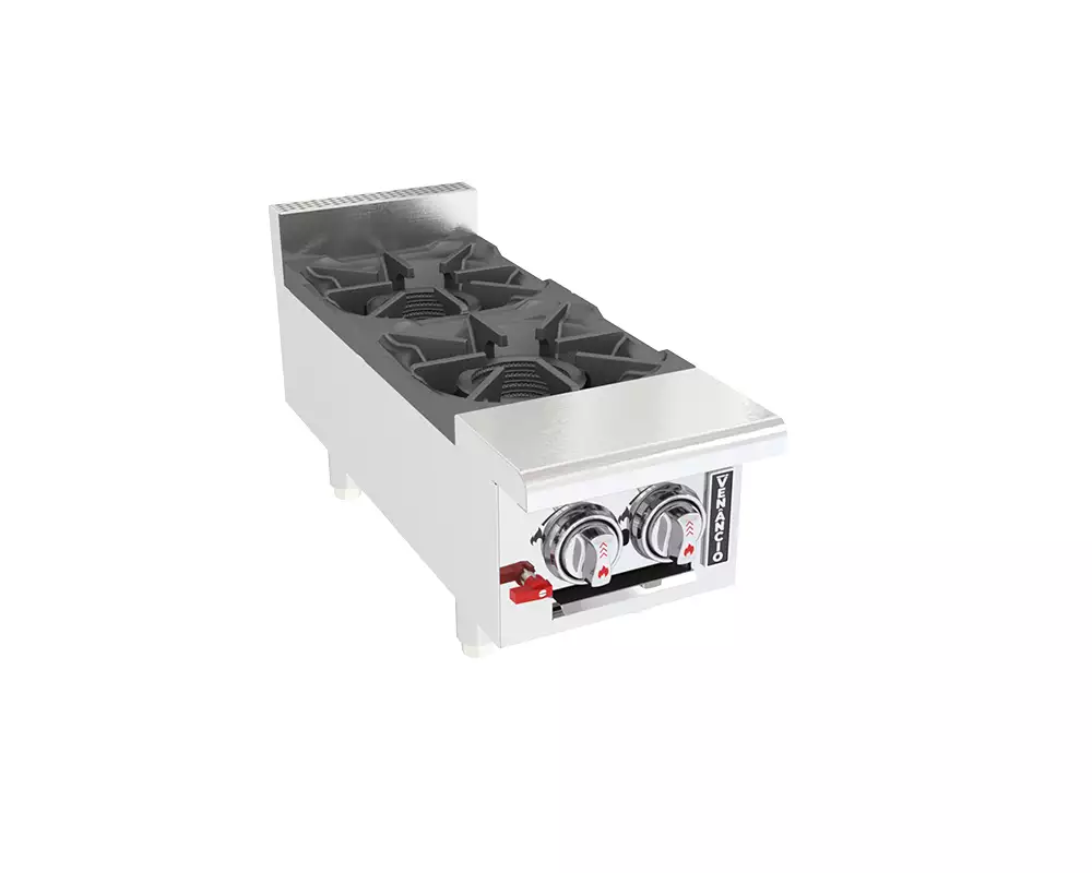 Fogão Profissional de Mesa 2 Queimadores – Genesis Venâncio 12”
