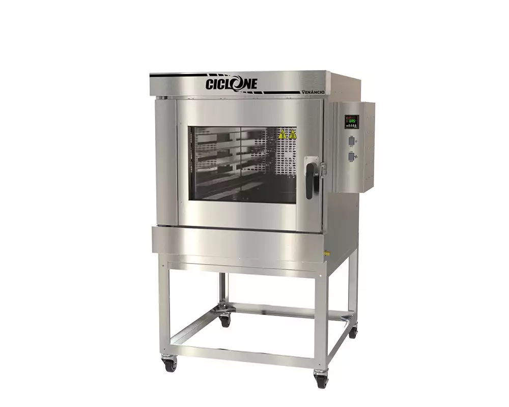 Forno Industrial Turbo Ciclone Gás 5 Esteiras