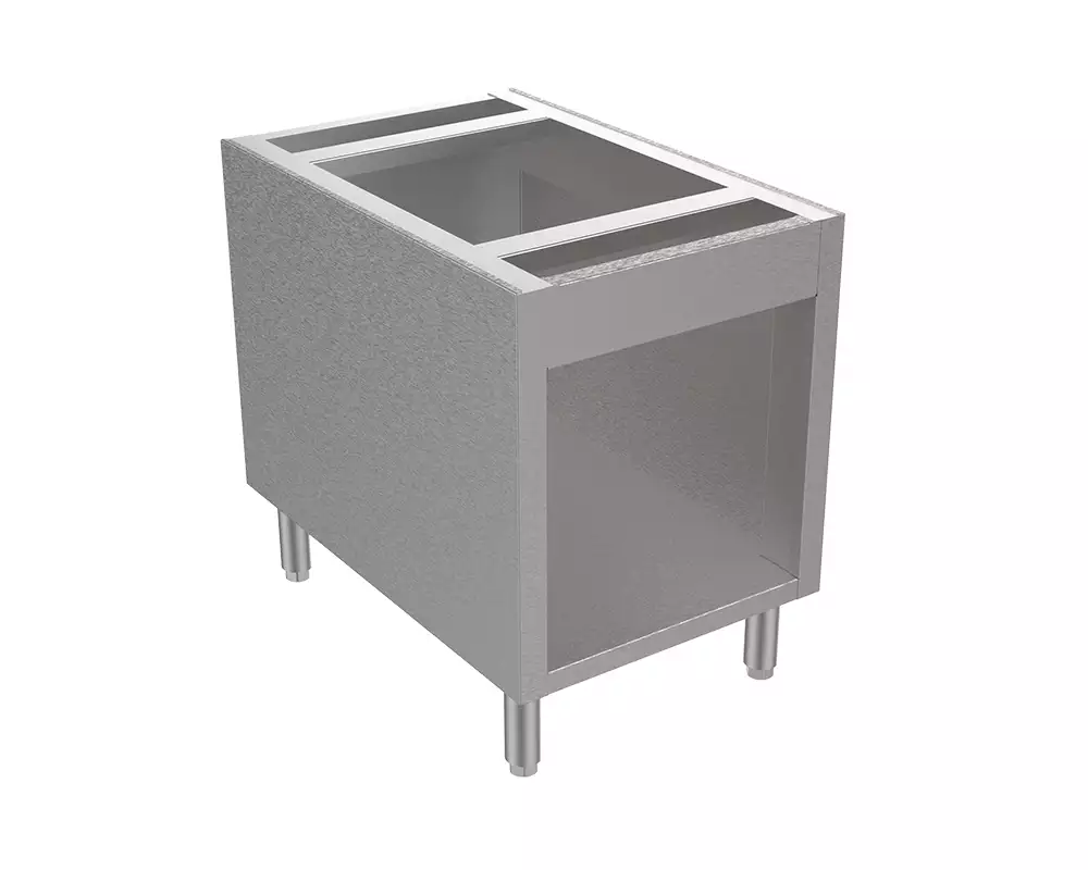 Cavalete Base de Apoio Gabineter para Cocção – Linhas Restaurant e Genesis - Aberto - 20