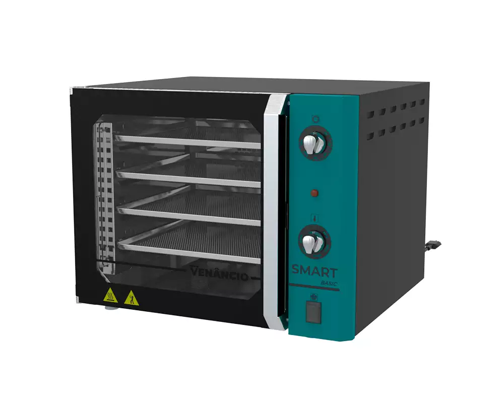 Forno Convector Smart Basic Elétrico 4 Esteiras 35x35 Venâncio