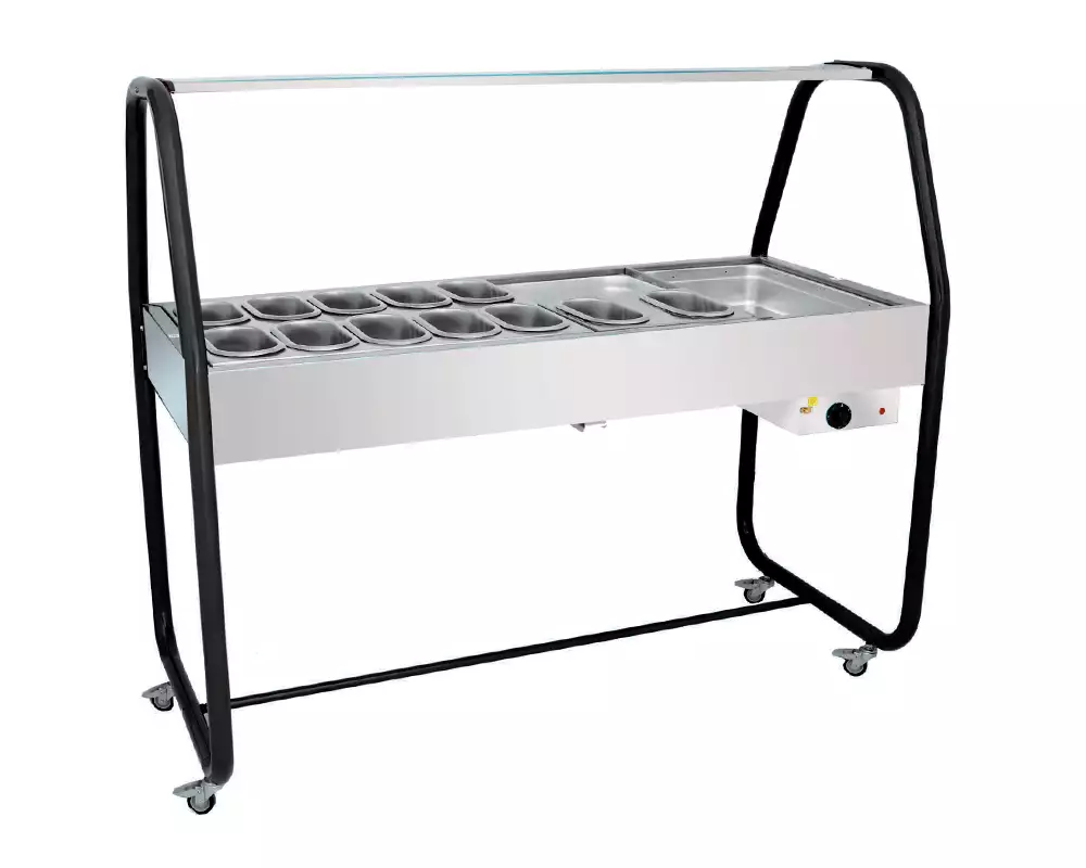 Pro-Self Hot Dog Warmer with Bun Pan