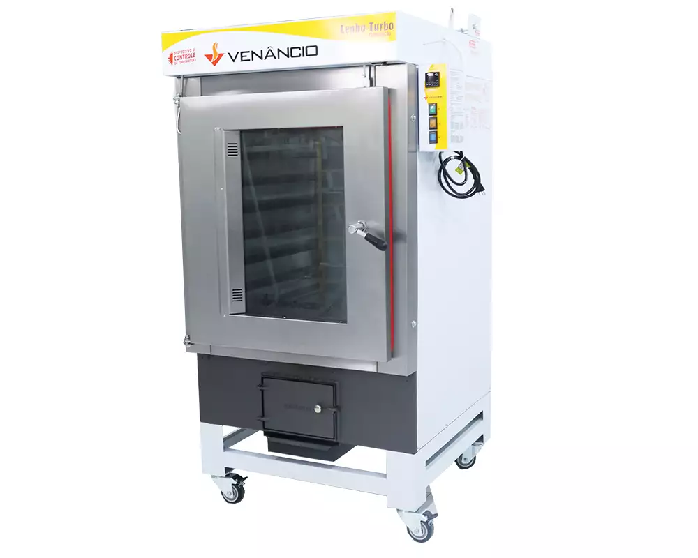 Forno Ciclone Lenha Turbo 8 Esteiras