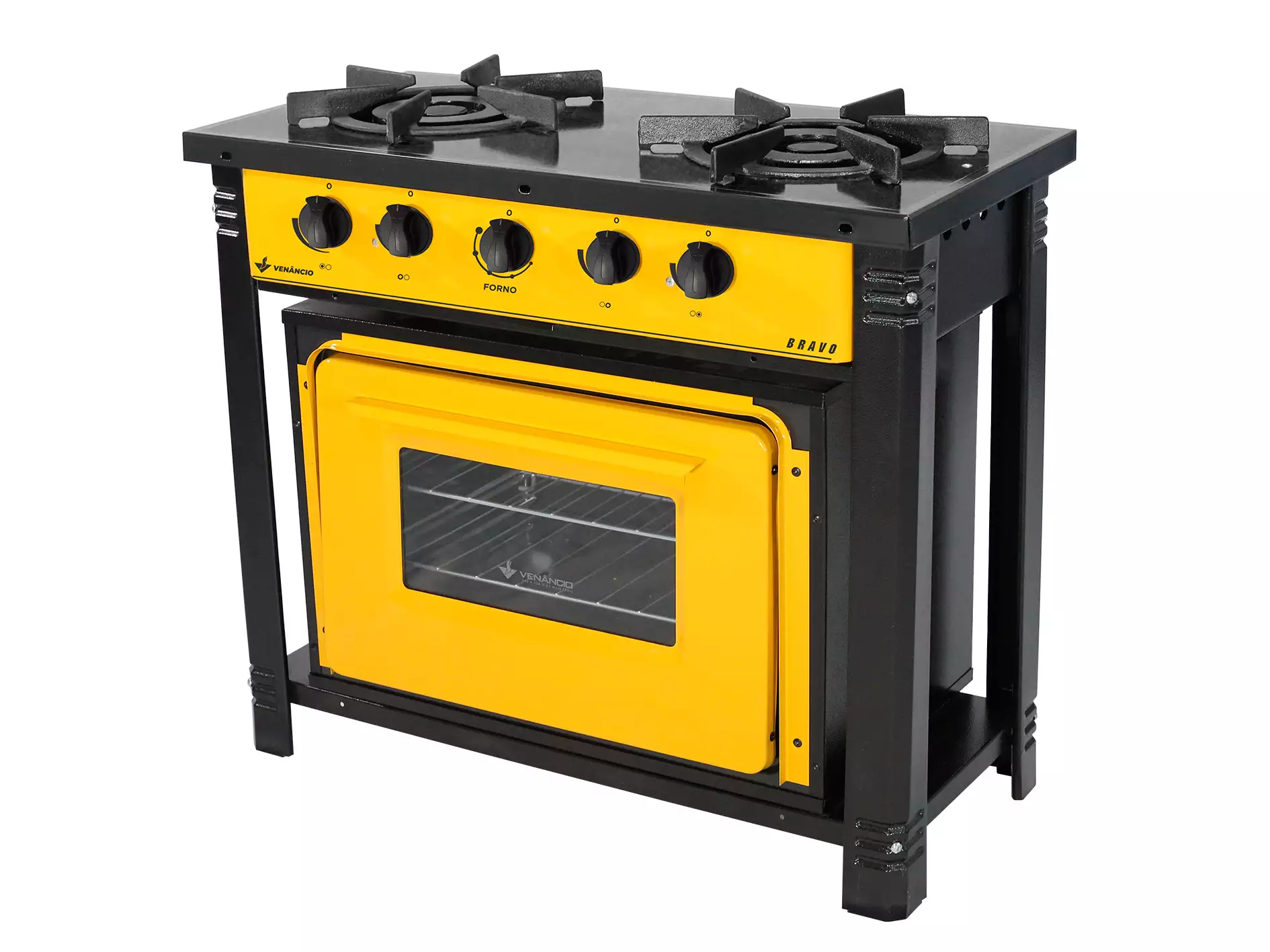 Fogão Bravo 2 Queimadores com Forno