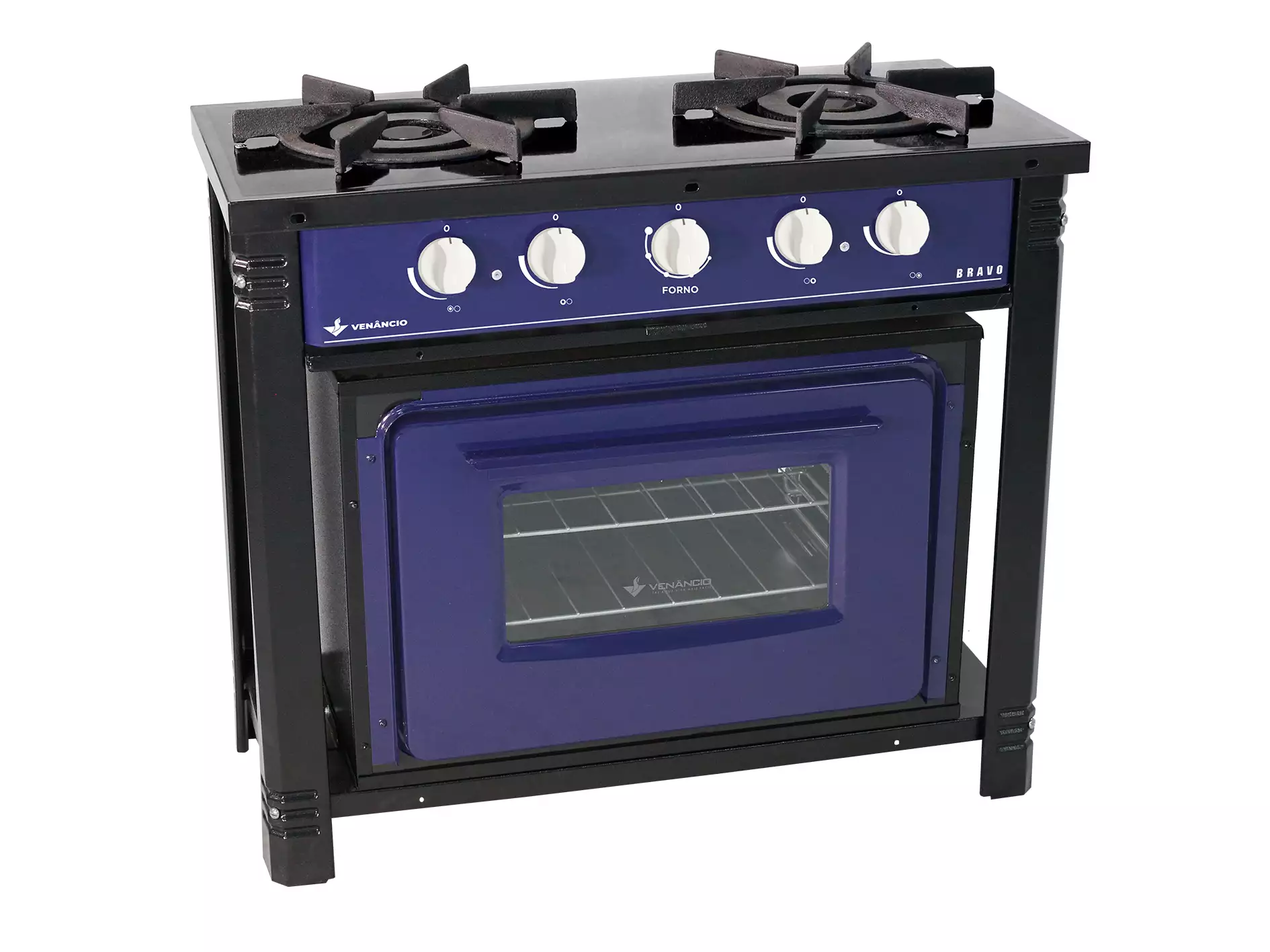 Fogão Bravo 2 Queimadores com Forno