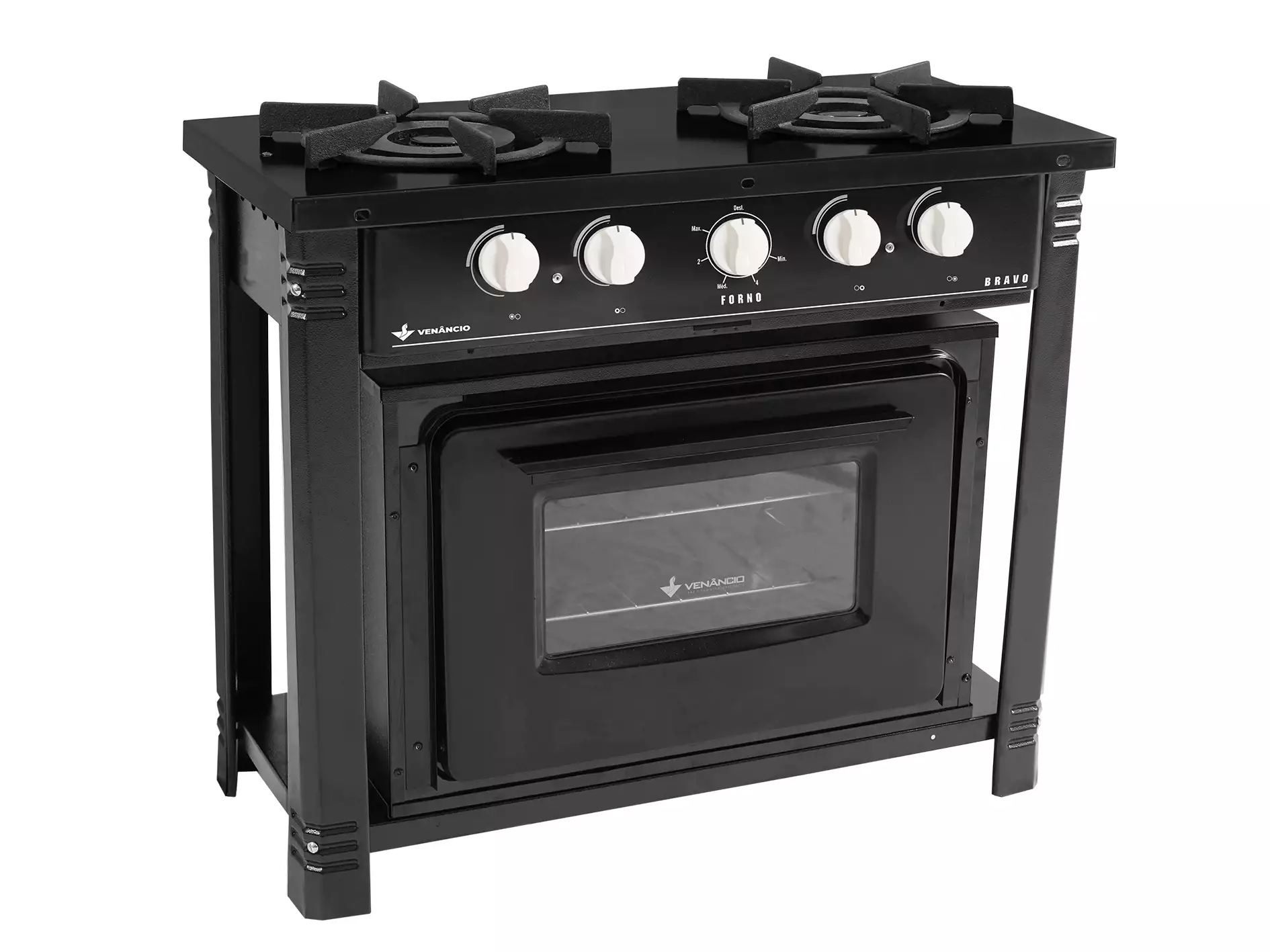 Fogão Bravo 2 Queimadores com Forno
