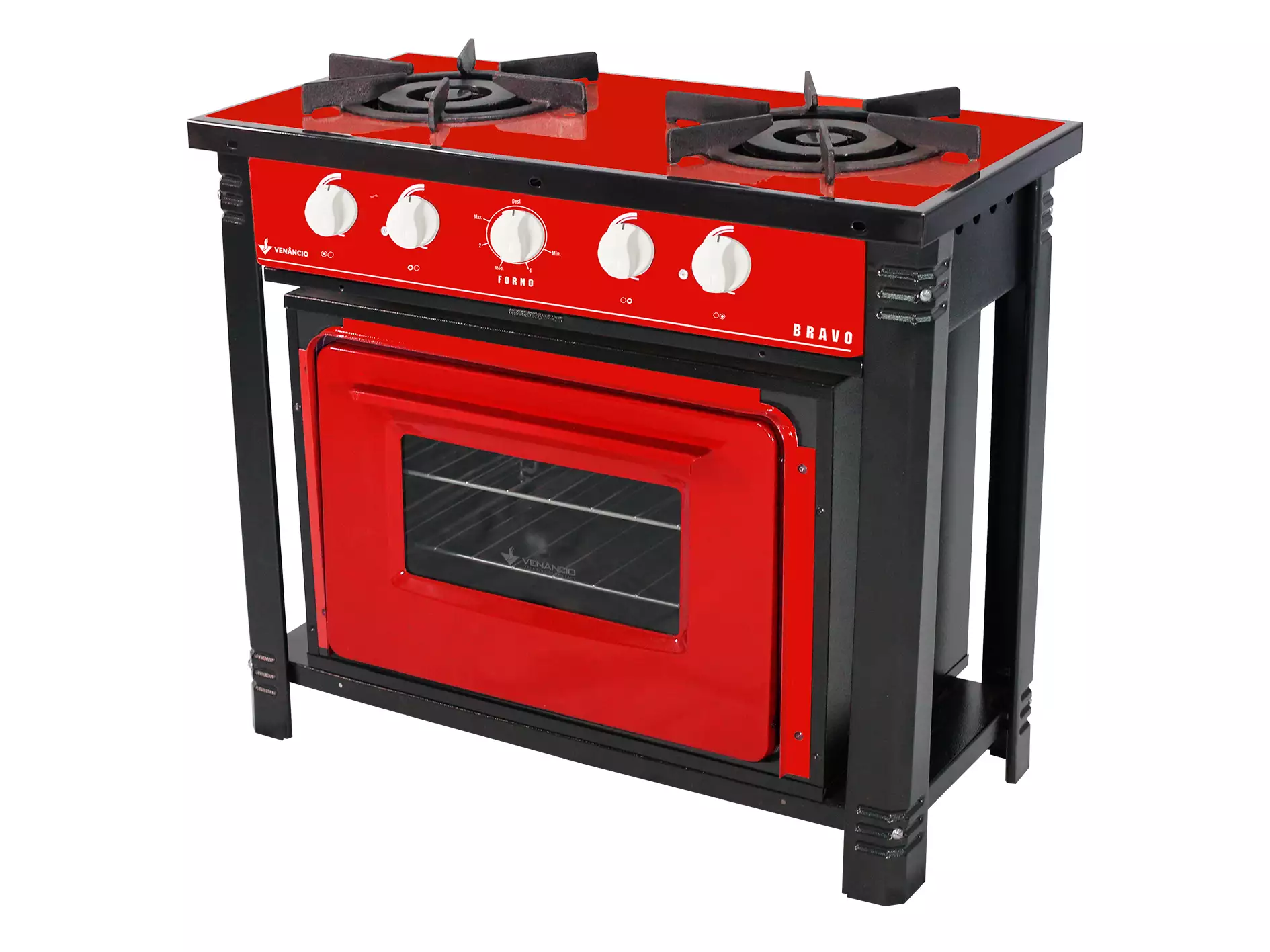 Fogão Bravo 2 Queimadores com Forno
