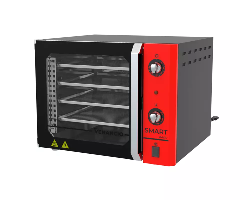 Forno Convector Smart Basic Elétrico 4 Esteiras 35x35