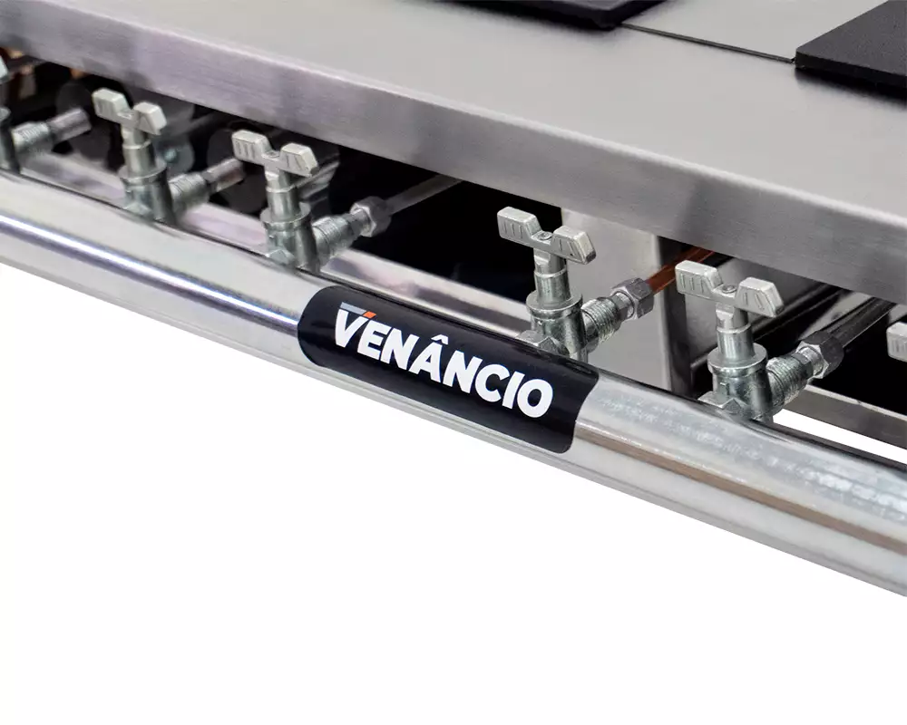 Fogão Maxi Inox 4 Queimadores