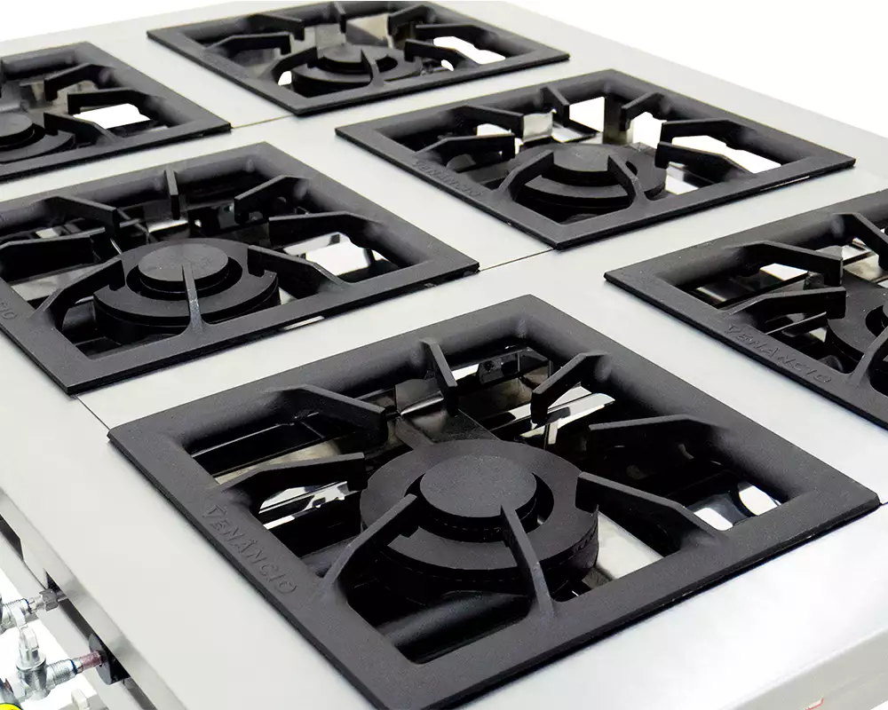 Fogão Maxi Inox 6 Queimadores